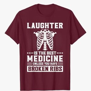 Port and Company Maroon Graphic Tee